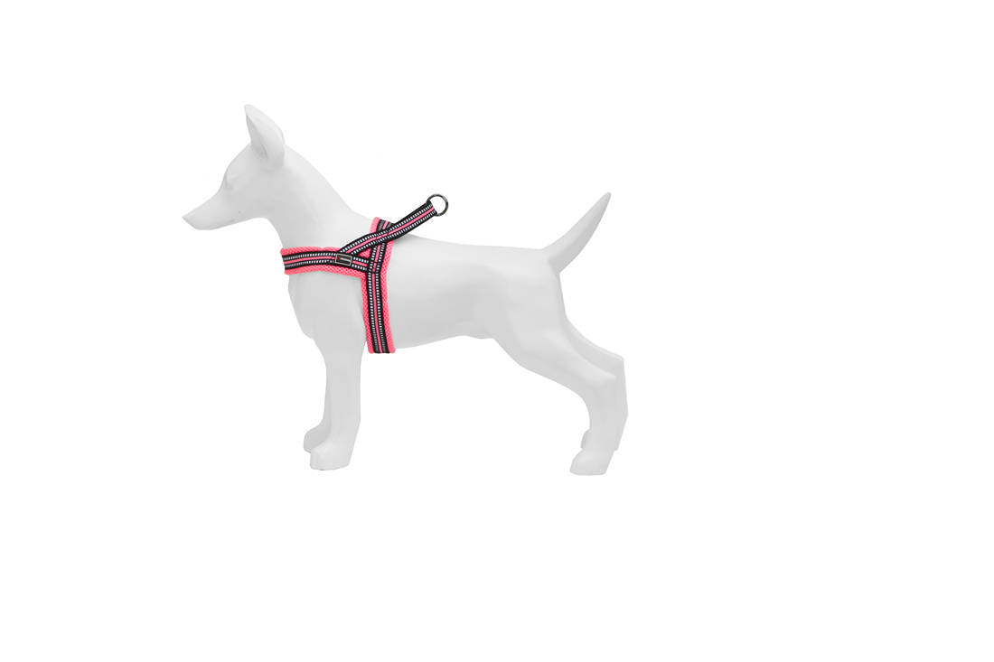 Freedog Arnés Soft Sport Rosa S 20mm x 54-64cm