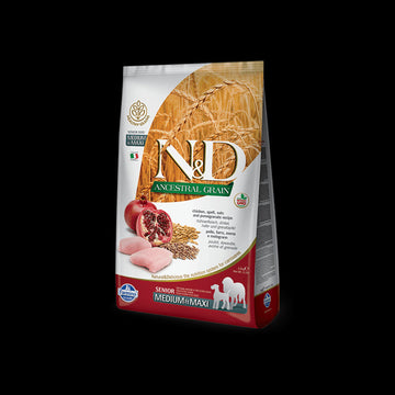 Farmina N&D Ancestral Grain Pollo y Granada Alimento Seco 12Kg