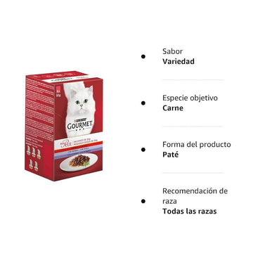 Purina Gourmet Mon Petit Wet Meat 6 units