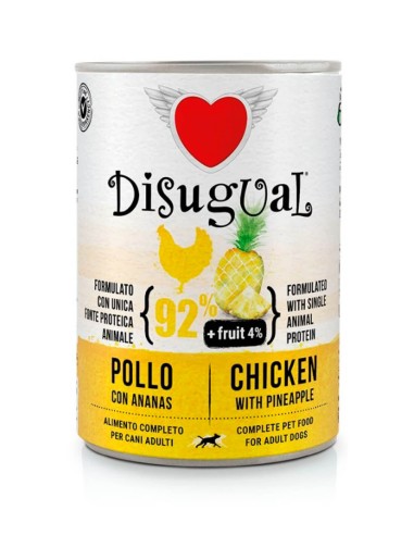 Disugual Fruit Chicken Pineapple Wet Dog Food 400g