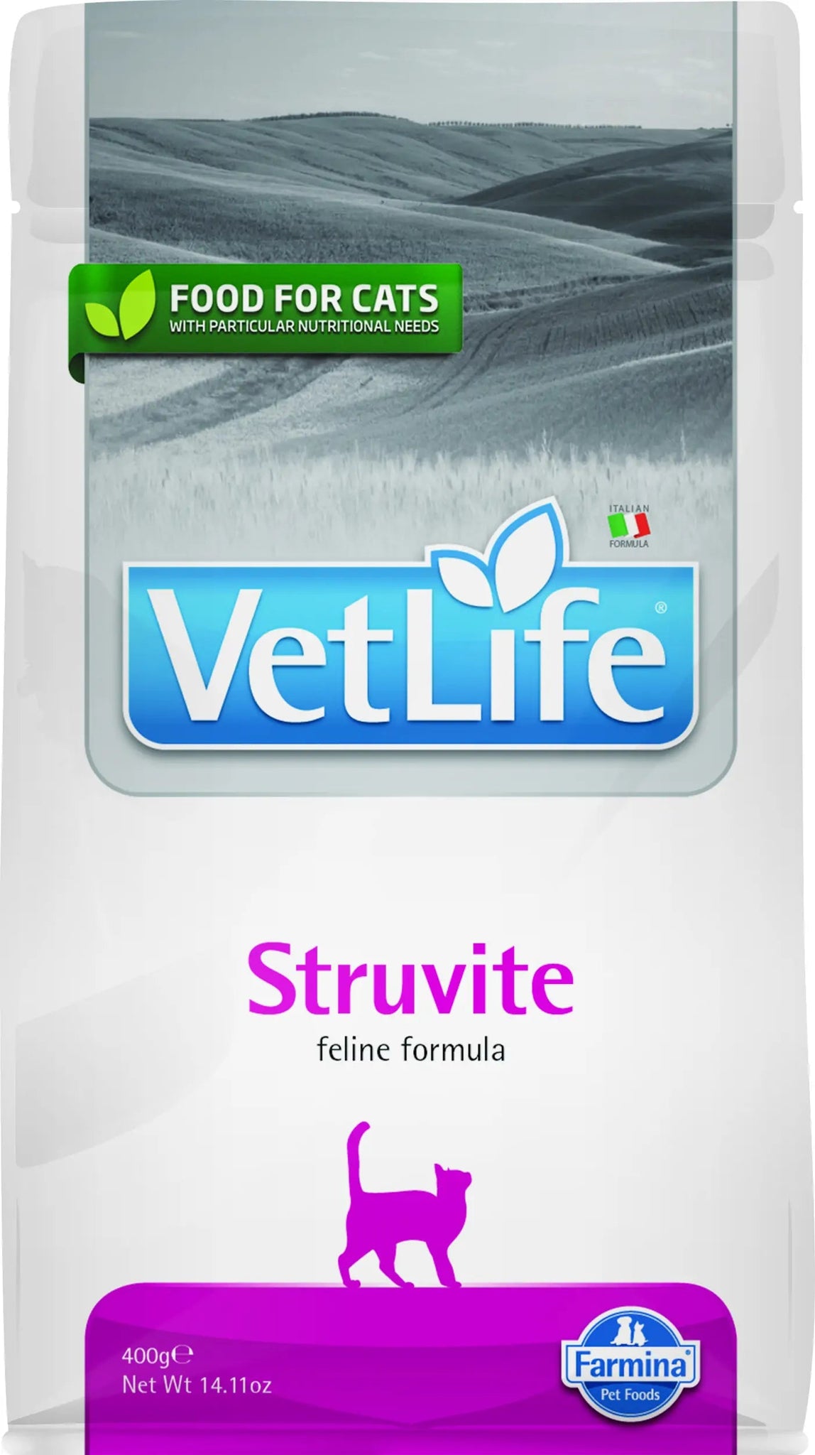 Farmina Vet Life Struvite Alimento Seco para Gatos 400g
