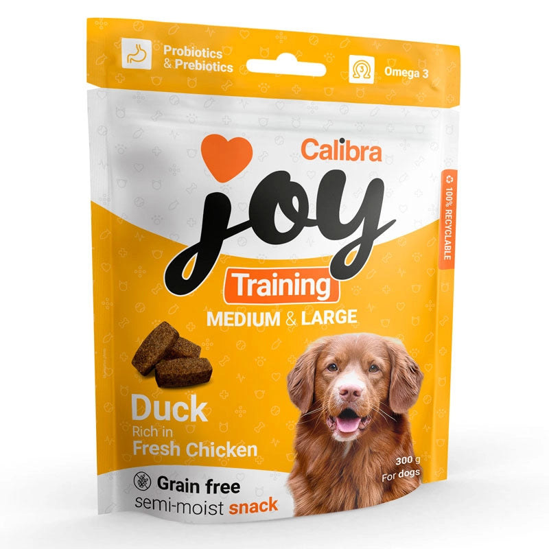 Calibra Joy Dog Training Pato y Pollo Snacks 300g