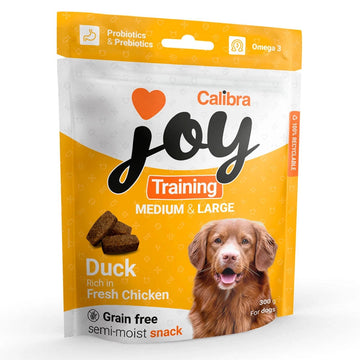 Calibra Joy Dog Training Pato y Pollo Snacks 300g