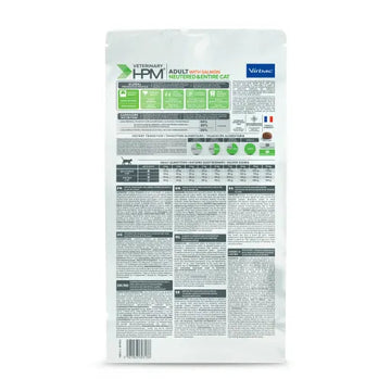 Virbac HPM Adult Neutered &amp; Entire Dry Food Salmon 1.5Kg