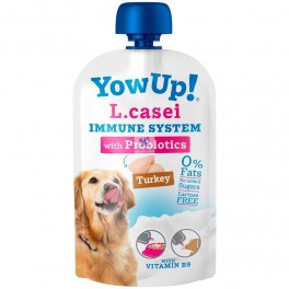 Yowup Pouch L.Casei Pavo Comida para Perros 115gx10 ud