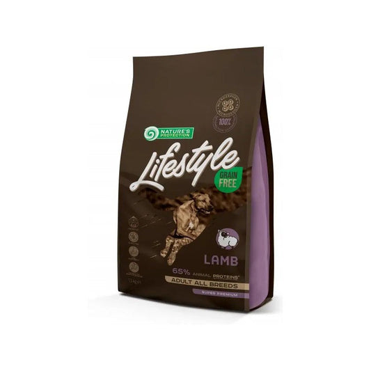 Natures Protection Dog Lifestyle GF Lamb Croquettes 1.5 kg