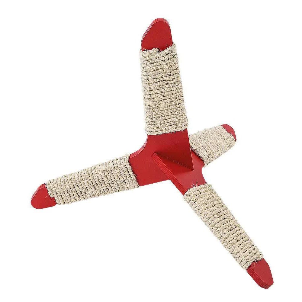 Ferplast Rascador Tripod Pequeño Rojo 1.06kg