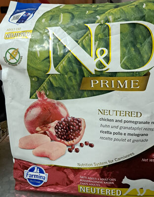Farmina N&D Cat Prime Neutered Pollo Alimento Seco 5Kg