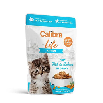 Calibra Cat Life Kapsičky Gatito Salmón en Salsa 28 uds