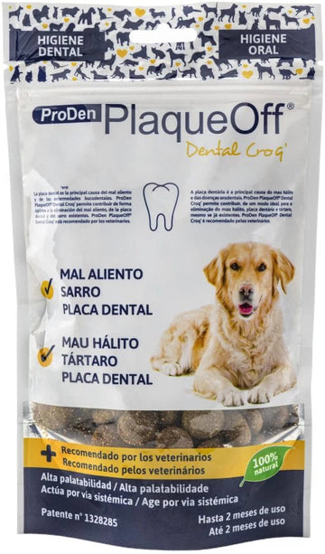 Swedencare Plaqueoff Dental Croq Perro Suplemento 150g