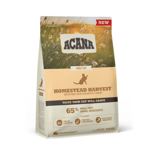 Acana Feline Adult Homestead Alimento Seca 1,8Kg