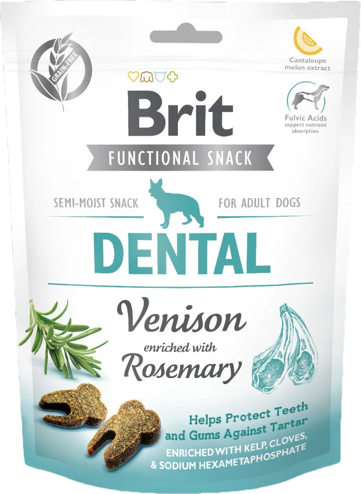 Brit Snack Dental Venado Perros 150g