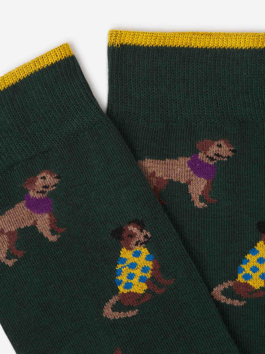 Calcetines Tricolor Canalé