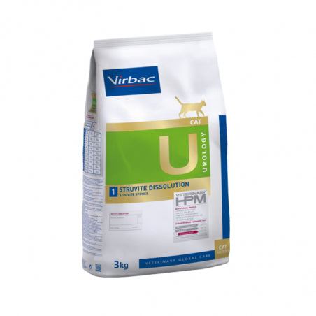 Virbac Pf Hpm U1 Alimento Dietético para Gatos 3Kg