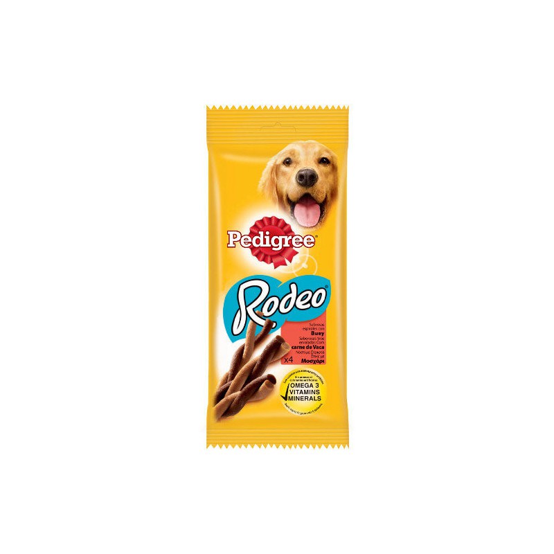 Pedigree Rodeo Tiras Masticables Buey 20 ud