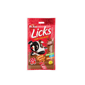 Drzoo Licks Cordero Snack para Perros 12x4x15g