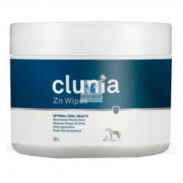Vetnova Clunia Zn Toallitas de Higiene Bucodental 100 ud