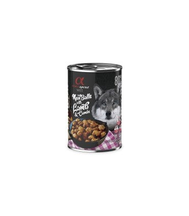 Alpha Spirit Albóndigas de Cordero y Comino Comida Húmeda para Perros 400g