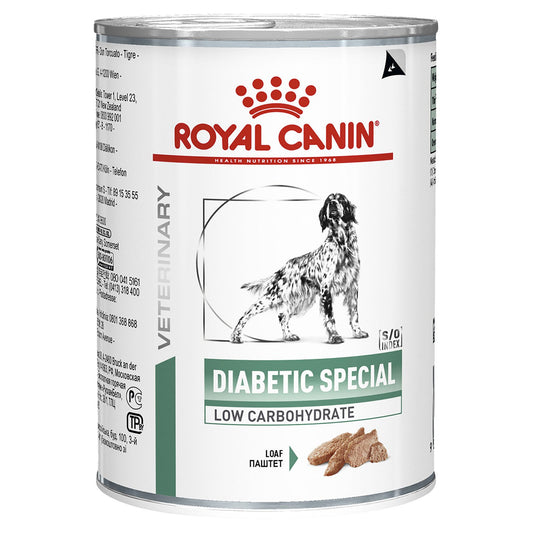 Royal Canin Diabetic Special Low Carbohydrate Loaf Comida húmeda para perros 12 ud
