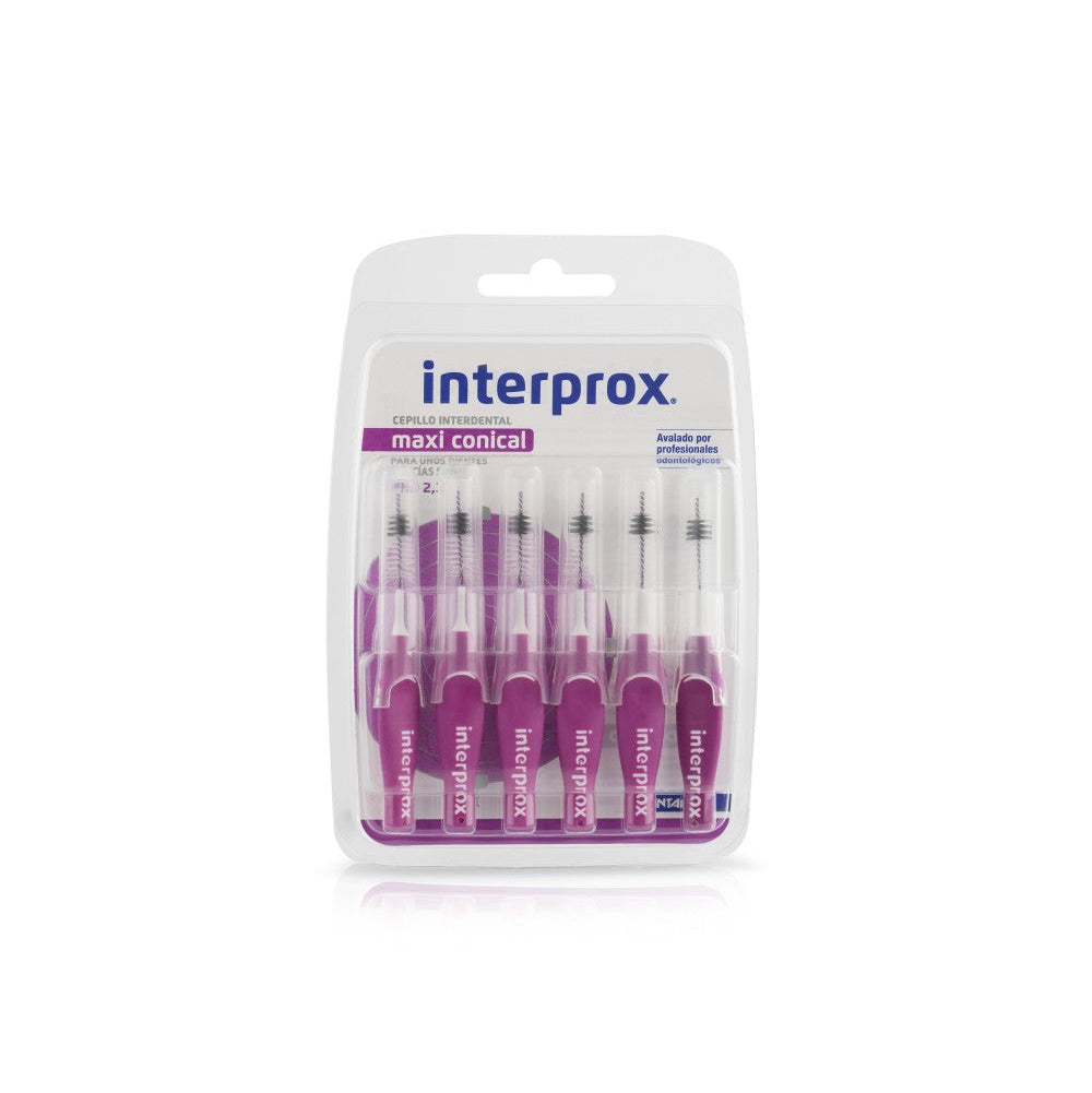 INTERPROX Cepillo Interproximal Recto Maxi Conical 2.3x6uds