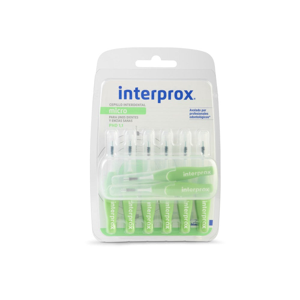 INTERPROX Cepillo Interproximal Recto Micro 1.1 x6uds