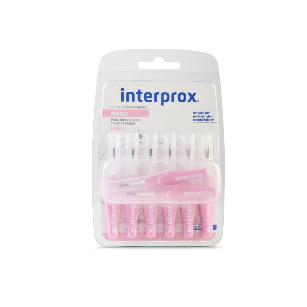 INTERPROX Cepillo Interproximal Recto Nano 0.7 x14uds