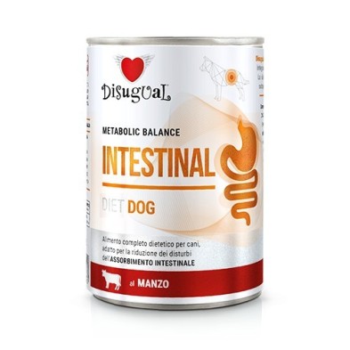 Disugual Diet Dog Intestinal Ternera Alimento Húmedo 400g