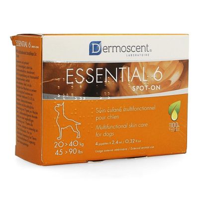 Dermoscent Essential 6 Spot-On Solución Cutánea 4 ud