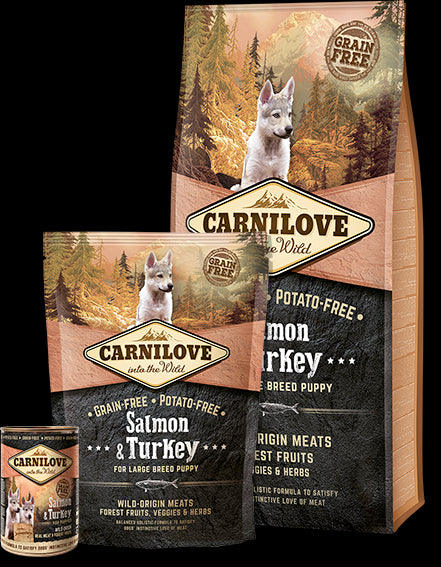 Carnilove Salmon & Turkey Comida para Cachorros 12kg