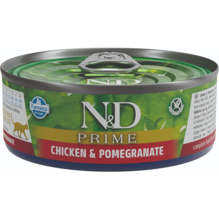 Farmina N&amp;D Cat Prime Chicken Wet Food 6x70g