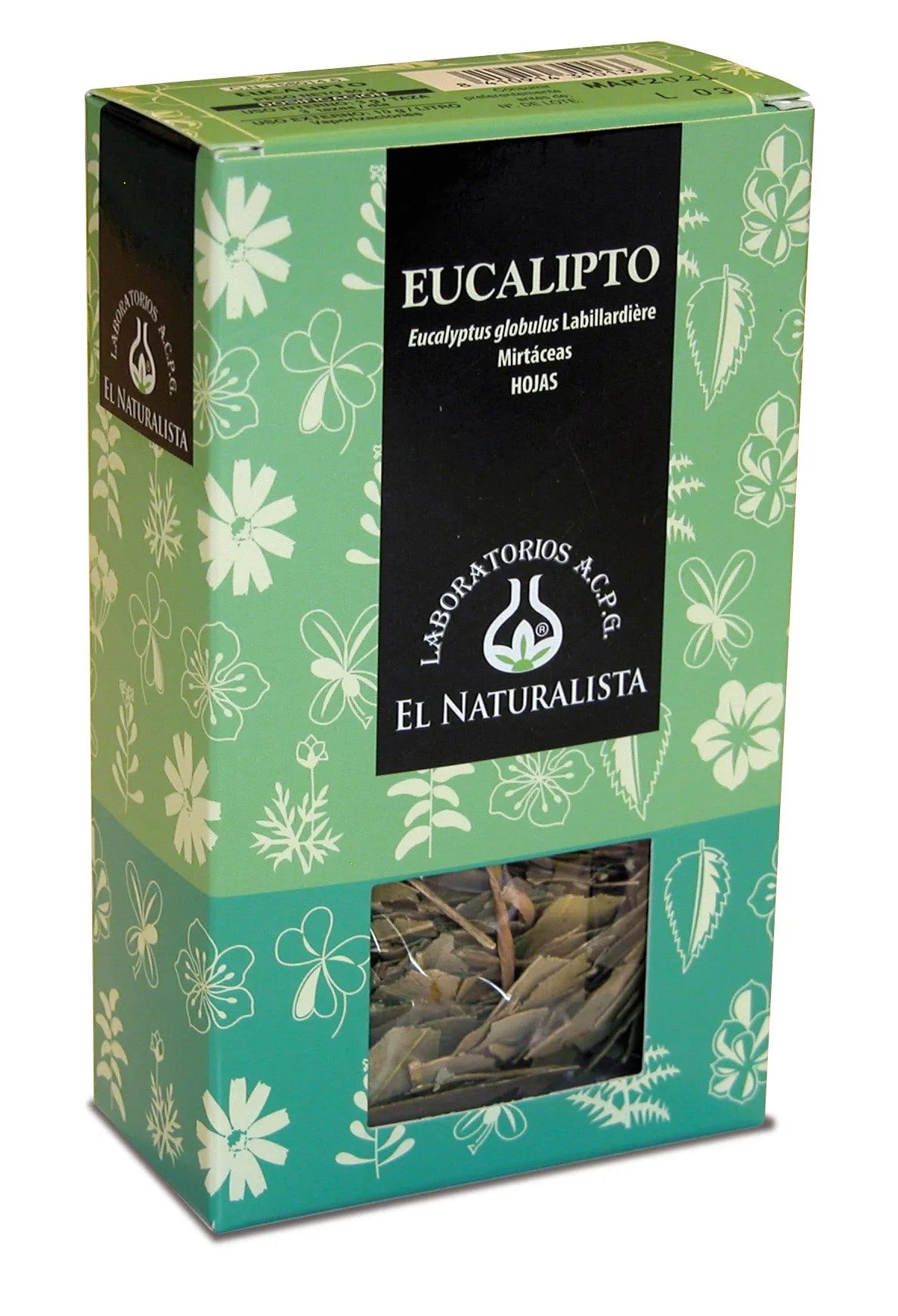 El Naturalista Eucalipto Hojas 80g
