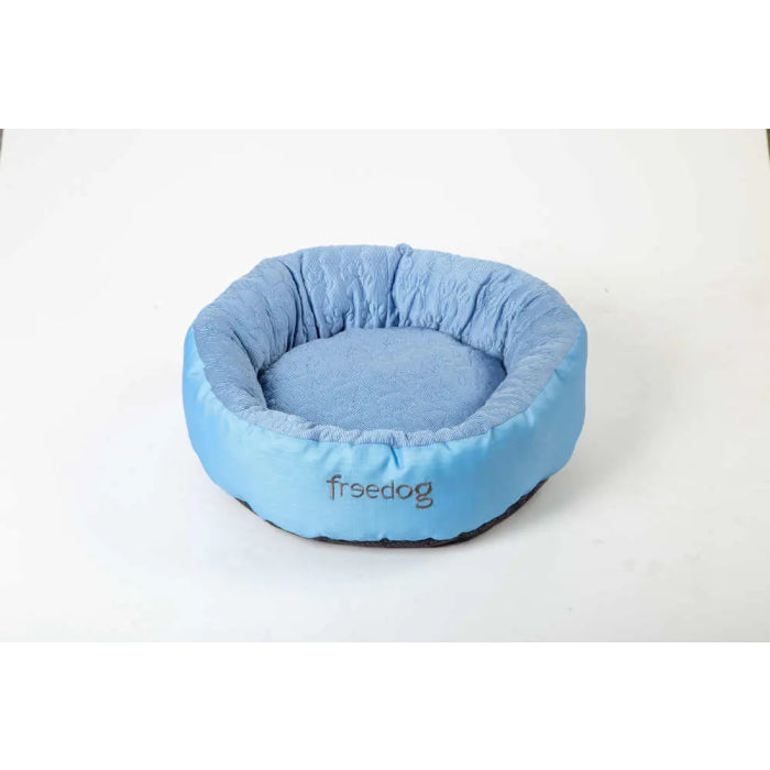 Freedog Icing Donut Pet Bed Sky Blue 50cm