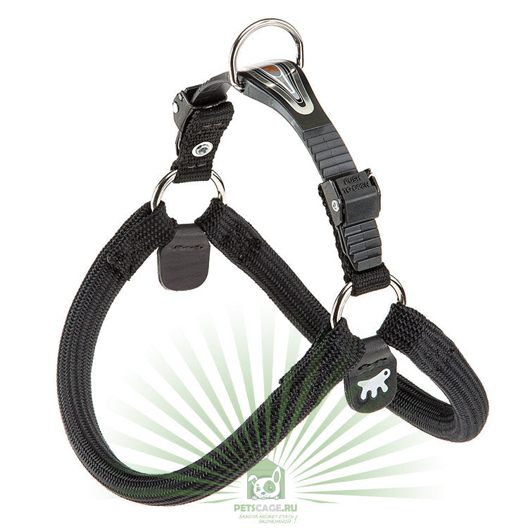 Ferplast Arnés Agila Sport 4 de Nylon Negro 1 ud