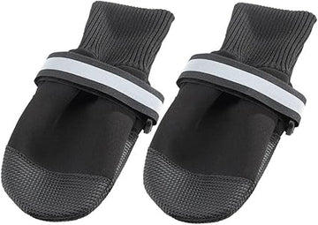 Ferplast Calzado Protector para Perros XL Negro 2 ud