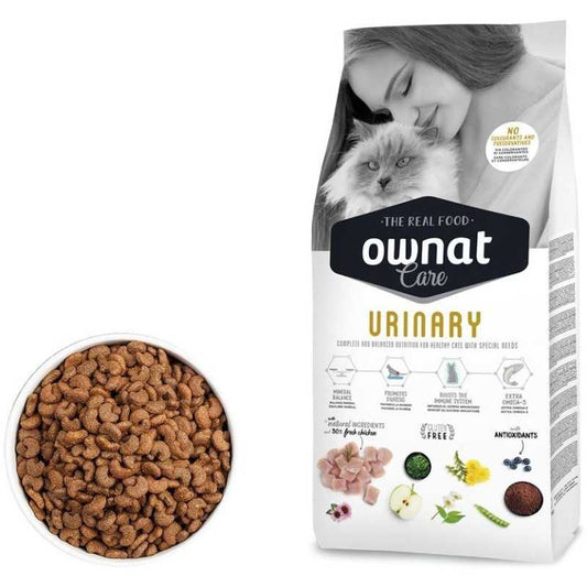 Ownat Care Urinary Adult Cat Food 3kg