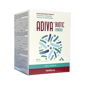 Vetnova ADIVA Biotic Powder Suplemento nutricional – Probiótico en polvo 45g