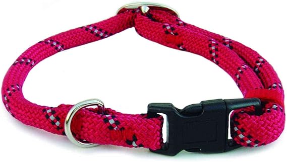 Freedog Nylon Round Reflectante Hike Collar Rojo 1 ud