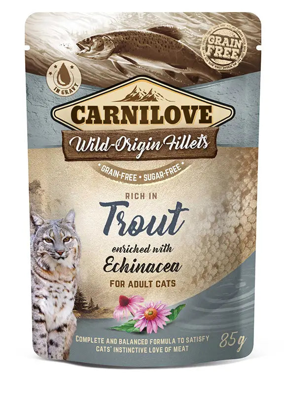 Carnilove Trout Wet Food for Adult Cats 85g