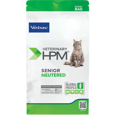 Virbac HPM Senior Neutered Cat Dry Food 7Kg