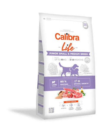 Calibra Dog Life Junior Pequeñas y Medianas Raza Cordero 12kg