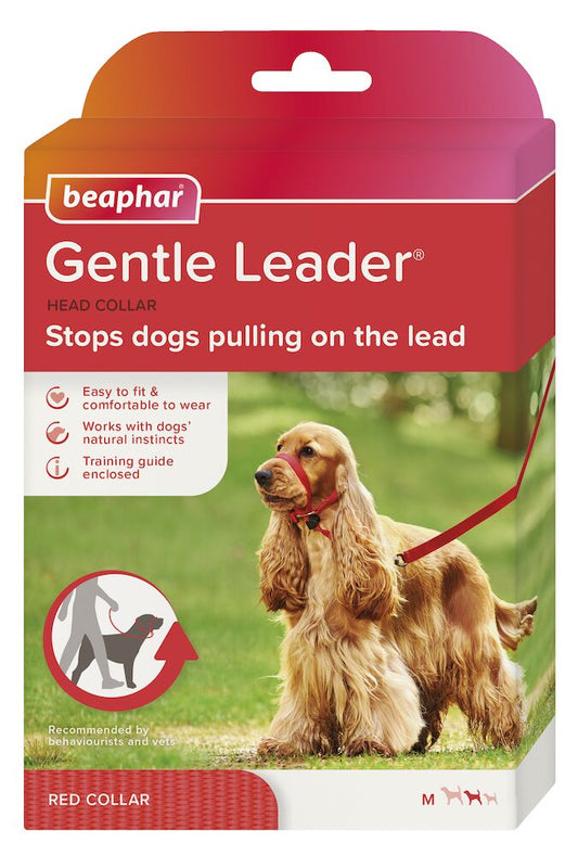 Beaphar Gentle Leader Collar de Cabeza Talla L Rojo 1 ud
