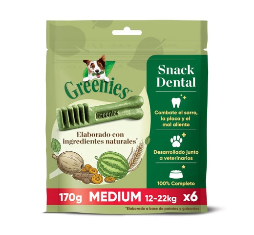 Greenies DENTAL Regular Snack para Perros 6 uds