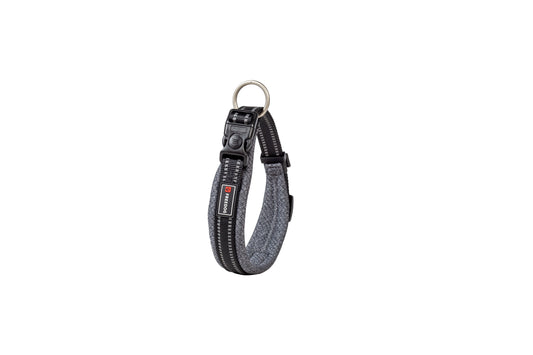Freedog Shiva Collar Ajustable Gris L 1 ud