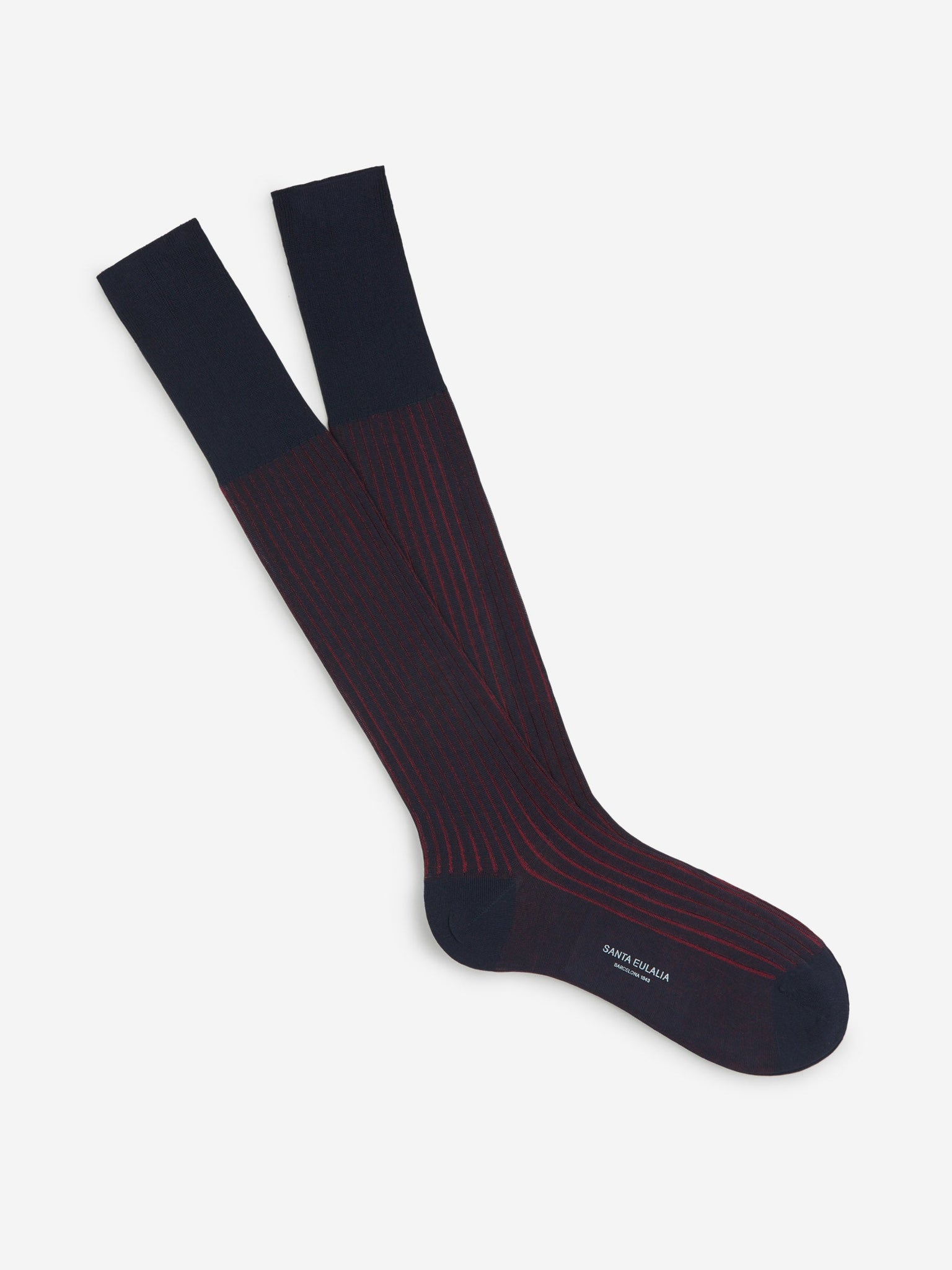 Calcetines Canalé Dos Tonos