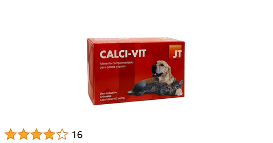 Jtpharma Calci-Vit Suplemento Dietético Tabletas 60 unidades