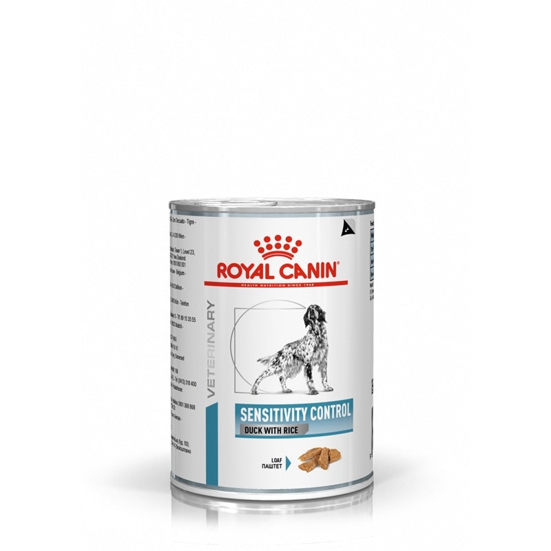 Royal Canin Vet Canine Sensitivity Control Pato Alimento Húmedo 410g 12 ud