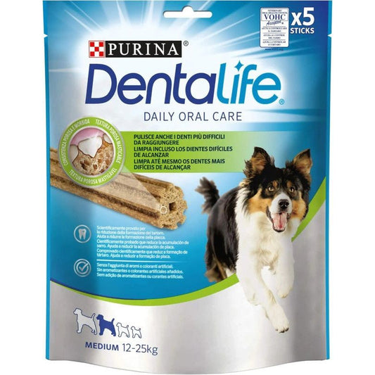 Purina Dentalife Canine Medium Snack Dental para Perros 6 pz