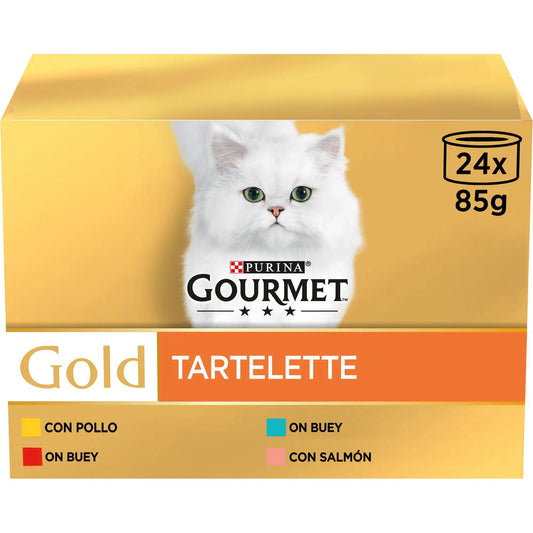 Purina Gourmet Gold Multi Tartalette Wet Cat Food 24 cans of 85g
