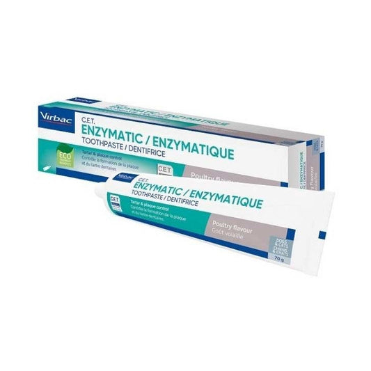 Virbac Kit de Cepillo y Dentífrico Enzimático 70g