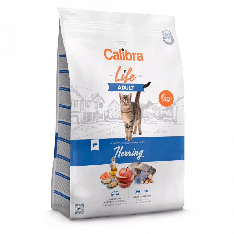 Calibra Cat Life Adult Arenque Alimento Seco 1,5Kg